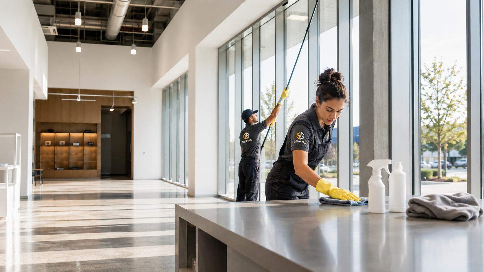 Limpieza final de obra para promotoras inmobiliarias en Barcelona